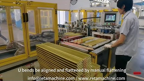 fully automatic fin tube threading machine