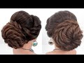 Party hairstyles. Hairstyles for medium&long hair. Low bun. Bridal hairstyle [Hair tutorial]