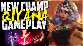 *NEW* CHAMPION QIYANA IS SO FUN!!! (29 KILLS) New AD Assassin - League of Legends