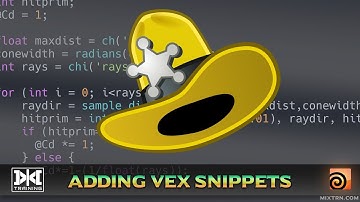 VMT 039 - HOUDINI - Adding VEX Snippets