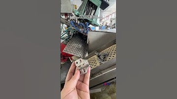 Cabinet hinge auto tapping machine #pressmachinestampingmold #precisiostampingmould