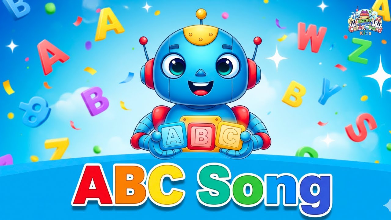 Robot ABC Song 🤖🔠 | Fun Alphabet Learning for Kids | A to Z Nursery ...