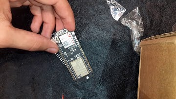 فتح الطرد ومراجعة سريعة لقطعة  TTGO T-Call V1.3 ESP32 GPRS SIM800L