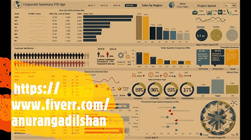 Fiverr Excel Dashboard Creating