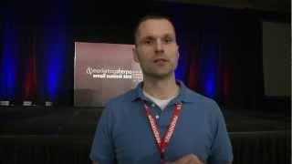 Marcus Sheridan discussing content marketing -- Email Summit 2012