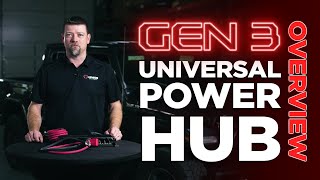 Universal Power Hub For Remotely Mounted Dual Battery Systems