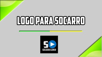 LOGO PARA SOCARRO GAMER (GAMEPLAY RJ)