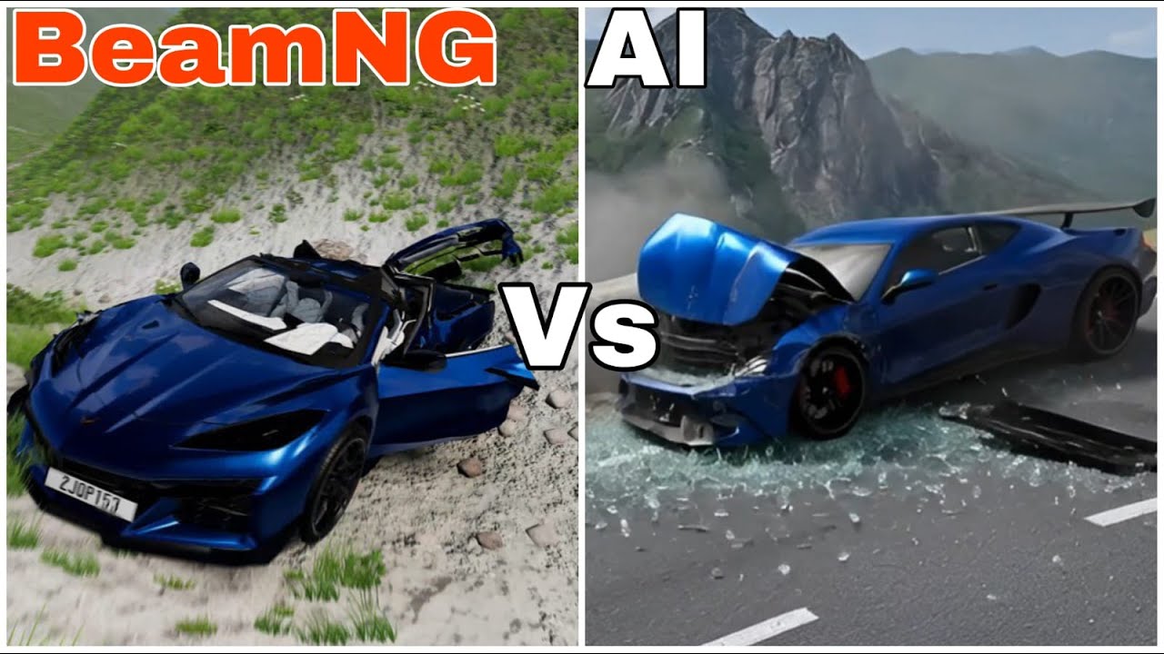 THE BEAMNG.DRIVE VS AI CRASHES #12