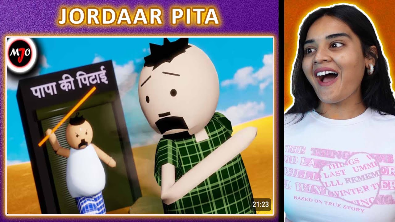 Papa Ki पिटाई REACTION | Make Joke Of || Saurabh Shukla || MJO | Neha M.