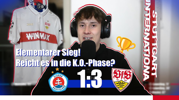 Slovan Bratislava 1:3 VfB Stuttgart ⚪🔴 Elementarer Sieg! Reicht es in die K.O.-Phase? 🏆  Spiel-Fazit