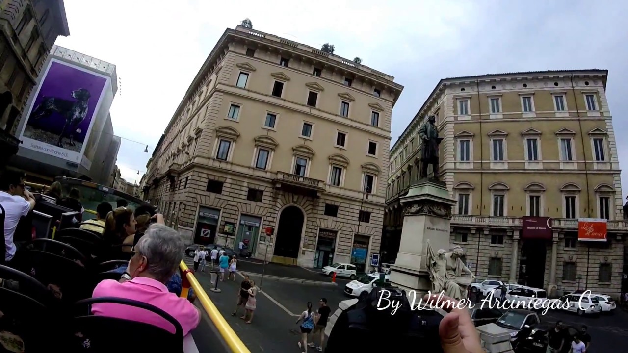 rome double decker bus tour