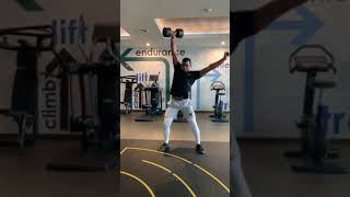 The Dumbbell snatch explosive