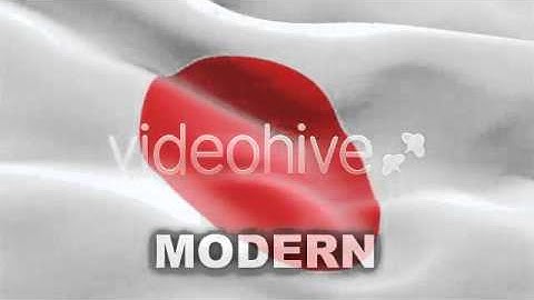 Japan Flag loop Videohive After Effects Template