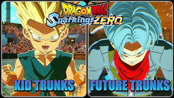 Trunks All Transformation - Dragon Ball Sparking Zero