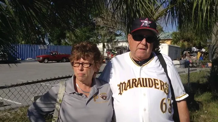 Donald and Jane Donaldson passionate Marauder fans