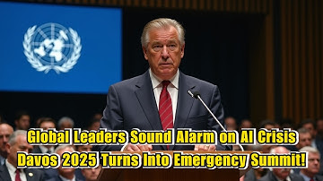 Global Leaders Sound Alarm on AI Crisis Davos 2025 Turns Into Emergency Summit!