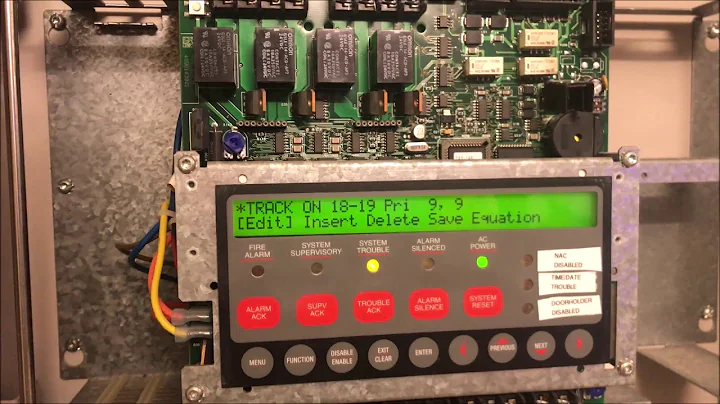 Basics of Custom Control on a Simplex 4010 Fire Alarm Control Panel