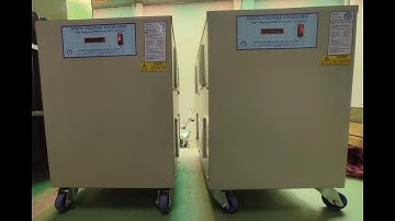 Static Voltage Stabilizer for Sports Complex | 125 KVA | IGBT Based PWM Controlled Stabilizer