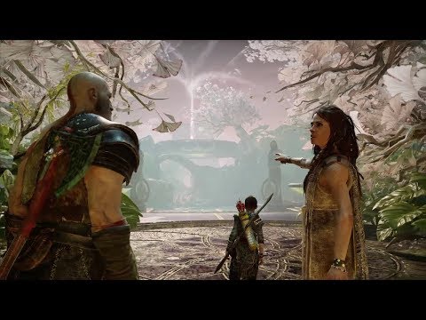 Прохождение God of War 2018 - Другой мир. Следовать за лесной ведьмой #7