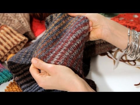 Basic Knitting Stitches for a Scarf | Knitting
