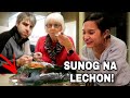 FIRST TIME MAKA TIKIM NG LECHON NI BYENAN SUNOG PA TALAGA🤣 | dutch-filipina couple