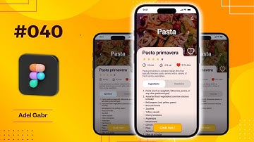 Create RECIPE with Figma | Daily UI Design Challenge 040