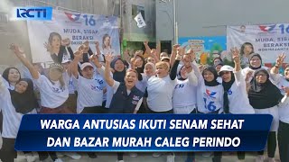 Warga Antusias Ikuti Senam Sehat dan Bazar Murah Caleg Perindo Dian Mirza di Duri Kosambi- SIP 11/01