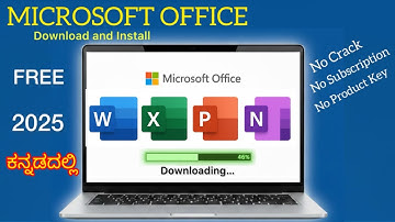 How to Download & Install Free Microsoft Office 2024 | Step-by-Step | In Kannda