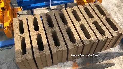 QT4-20 fully automatic concrete block machine test 4 inches hollow blocks delivery to South Africa