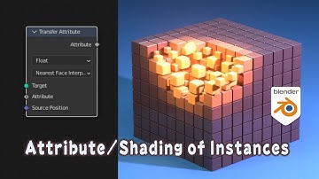[Outdated][Tut] Attribute / Color of Instances - Blender Geometry Nodes 3.0 Field