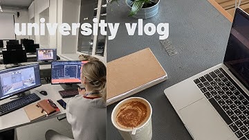 aesthetic student study vlog ✩ art uni vlog, interior architecture student + lots of studying