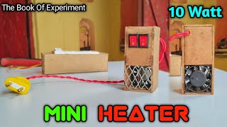 10 Watt Mini Heater बनना सीखें | Ghar Par #heater #roomheate #homemade