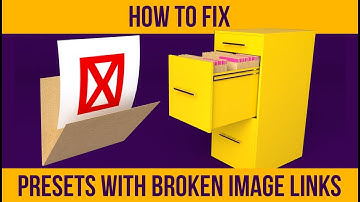 MODO | How to Fix Presets with Broken Image Paths