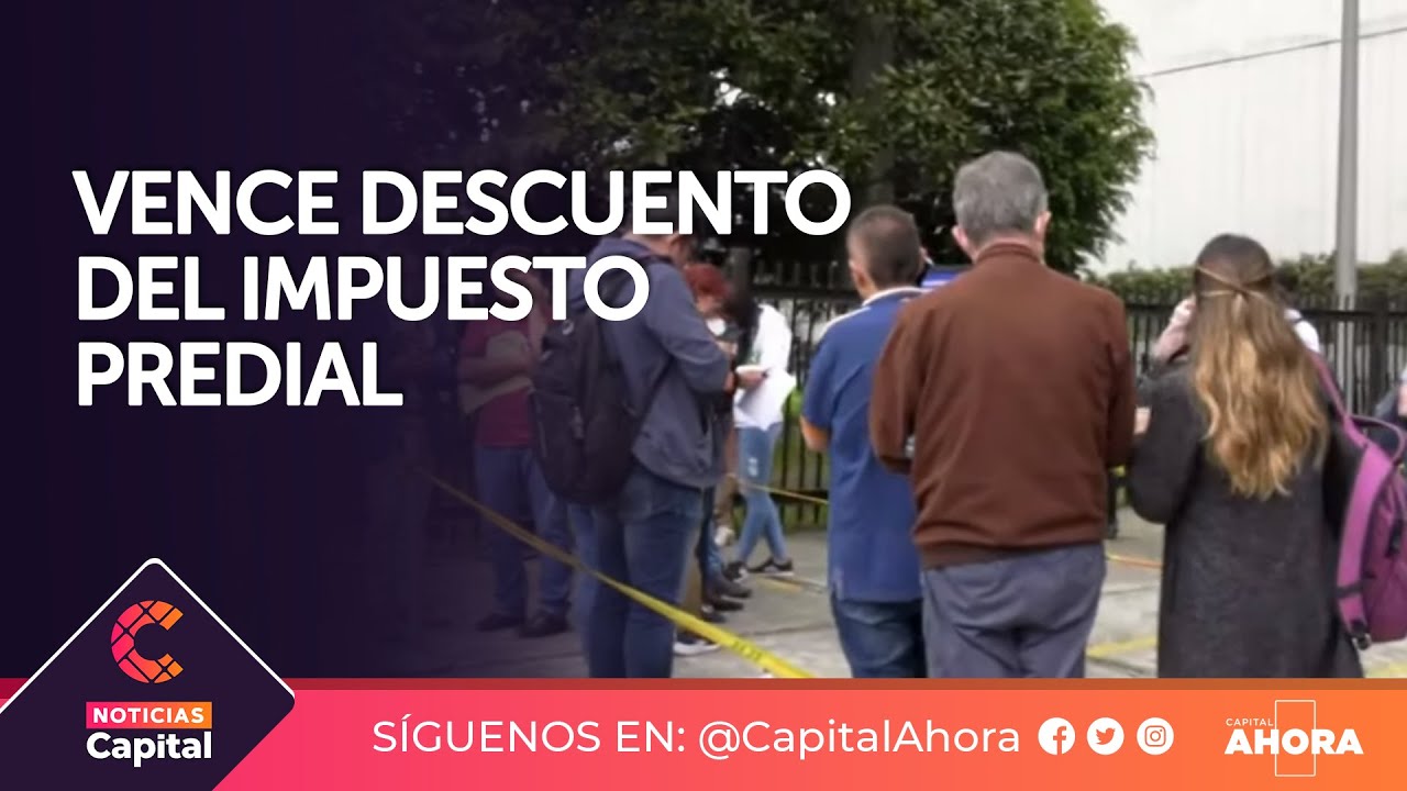 Vencimiento del plazo para pagar el impuesto predial con descuento del ...