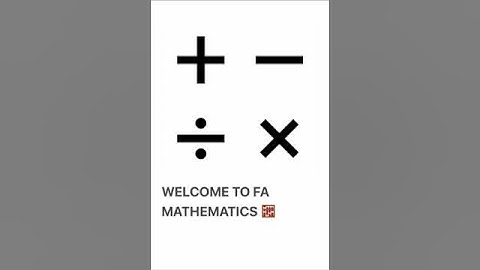 যদি অংকে (+,-,×,÷) একসাথে থাকে তাহলে কোনটির কাজ আগে করব ? |FA MATHEMATICS|