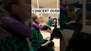 She Decided This Concert Was Over