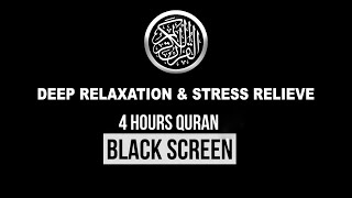 Beautiful Quran Recitation || Black Screen || 4 Hours screenshot 5