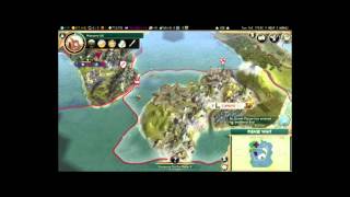 Civilization V: Brave New World - Japan Huge Earth (King) Gameplay Part 5 - User video