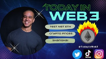 Asset Prices, Test Net ETH, Shanghai Upgrade News