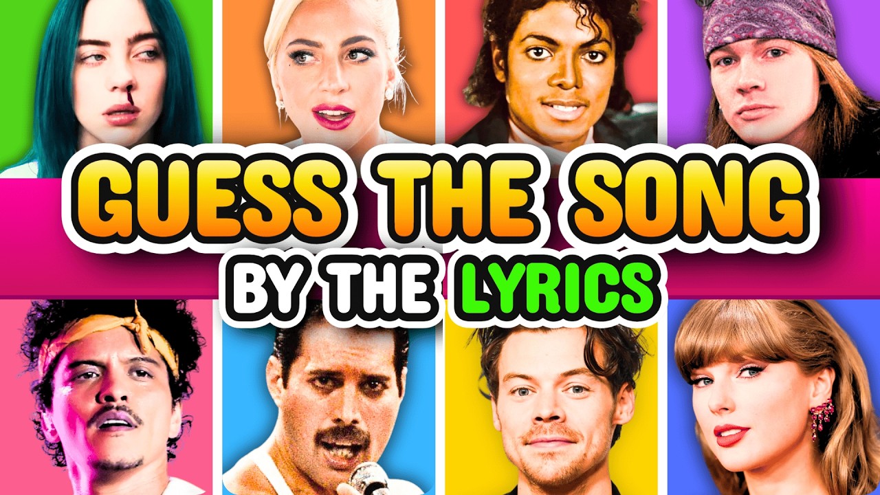GUESS the SONG by the LYRICS 🎶🔥🎧 | Music Quiz