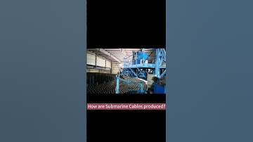 How are submarine cables produced? 50 kilometers long, 25 mm thick diameter！#machine #manufacturing