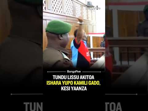 Tundu Lissu Alivyoingia Mahakamani Na Vibe 