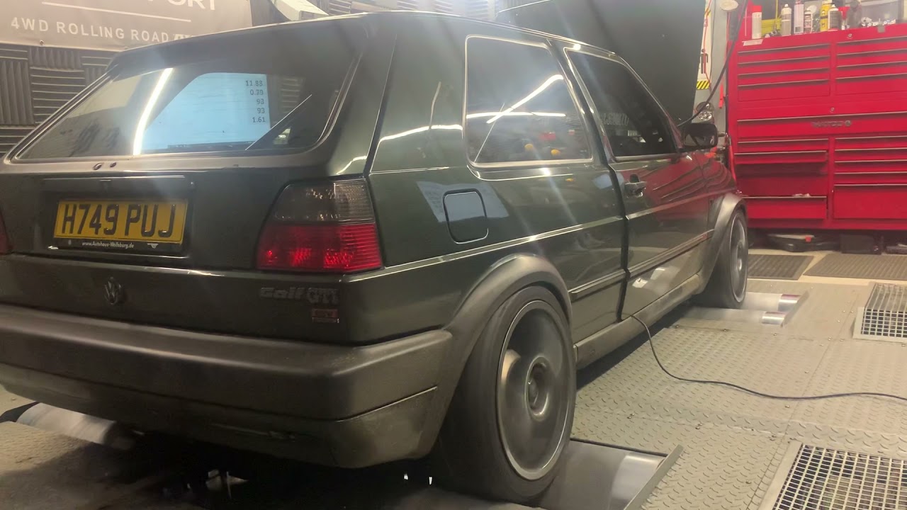 Mk2 golf 500bhp Dyno run