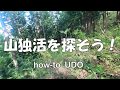 山菜ライダー　Vol3　how-to 独活（ウド）！