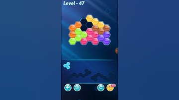 Block Hexa Puzzle Skilled Level 47 Walkthrough