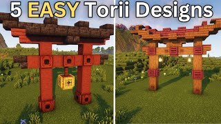 5 Easy Japanese Torii Gate Designs for Your Minecraft World!