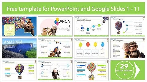 Free UP Movie Template for PowerPoint, Google Slides and Canva