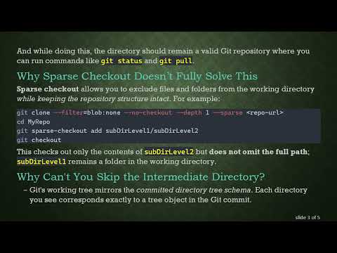 Why You Can’t Clone Only a Subdirectory in Git Using Sparse Checkout