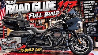 He Sold His Harley Rocker to Build THIS 2024 Road Glide 117