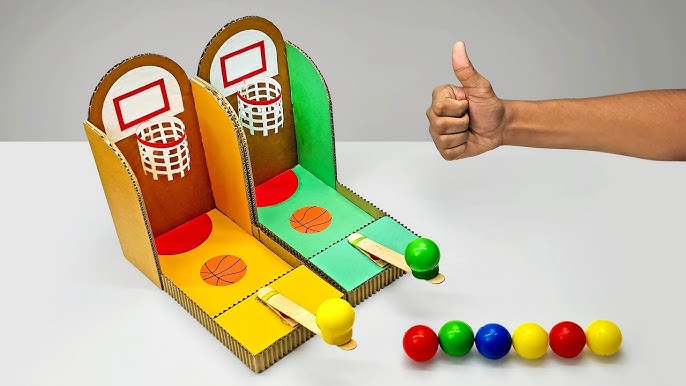 Brinquedo de jogo de basquete de mesa - Brinquedo de mesa de jogo de  basquete com bolas pequenas - Jogos de mesa de catapulta de basquete para  adultos e crianças Zekkle 